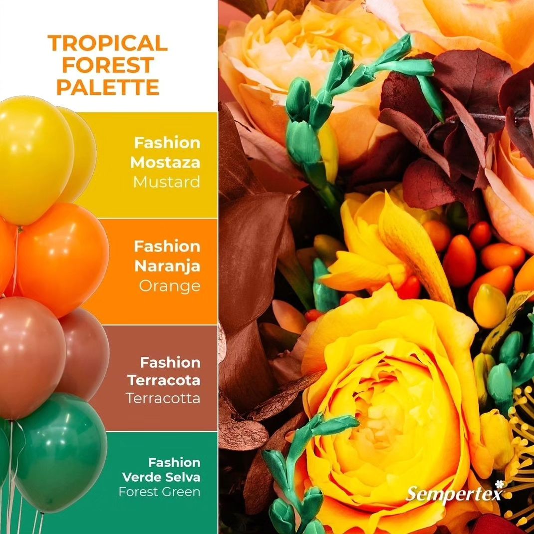 Шар (12''/30 см), Оранжевый (061), пастель, 50 шт.