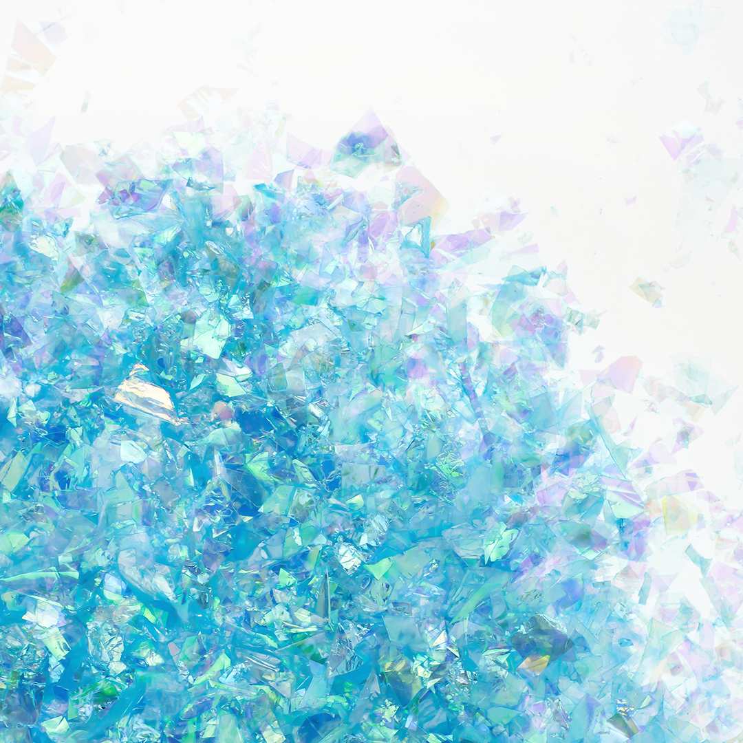 Конфетти дробленые Ярко-голубой, Хамелеон, 20 г.