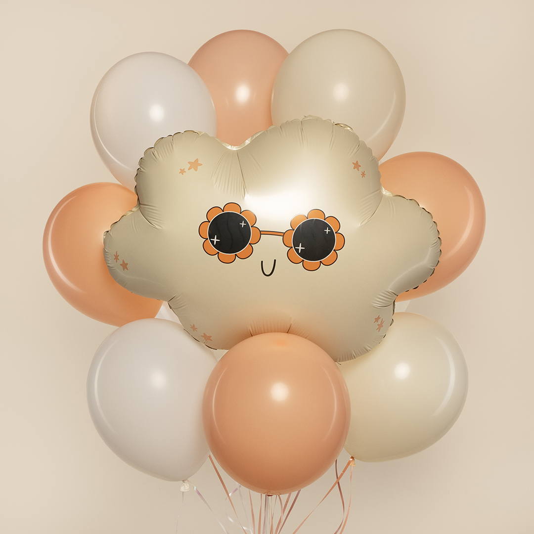 Шар (24''/61 см) Фигура, Стильное облако, 1 шт. в уп.