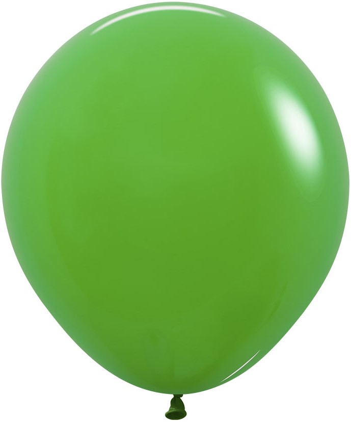Шар (18''/46 см), Зеленый клевер (029), пастель, 25 шт.