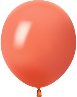Шар (5''/13 см), Коралл, пастель ретро, 100 шт.