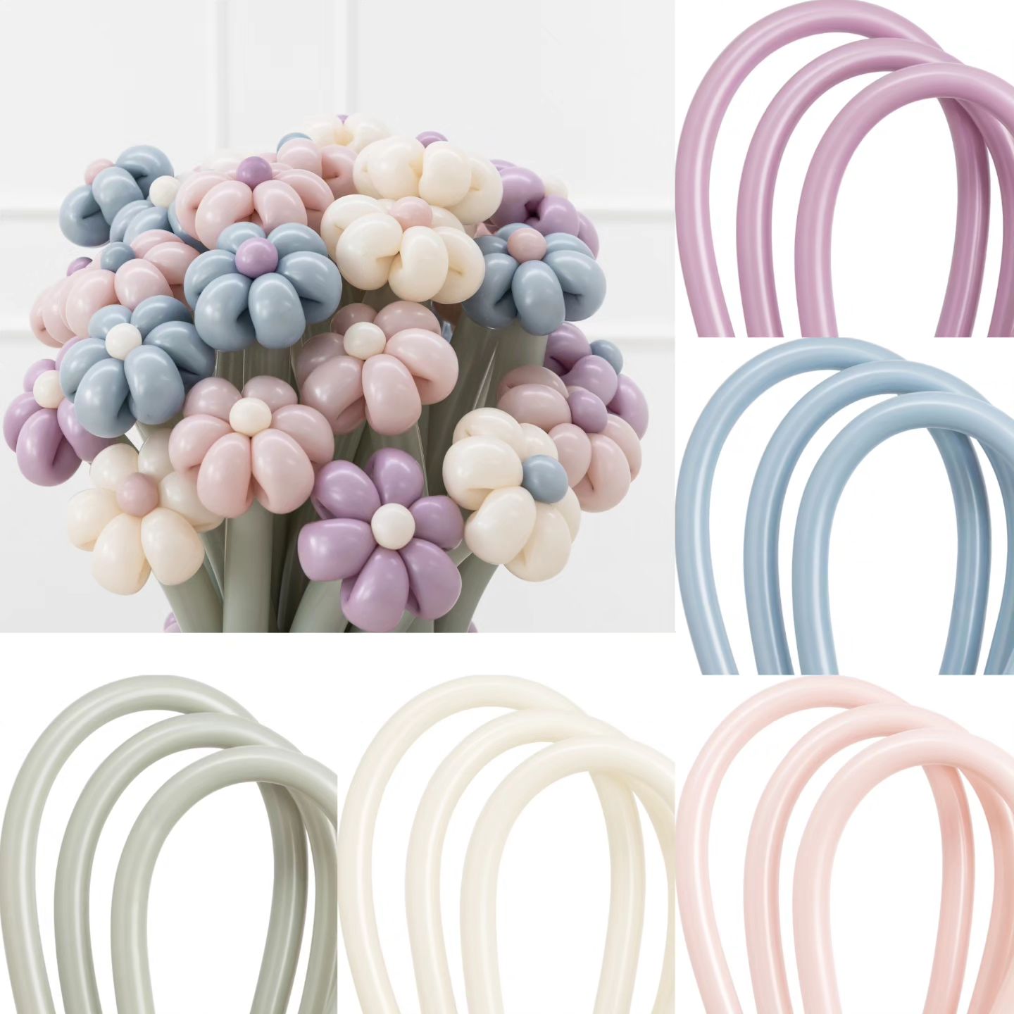 Шар (2''/5 см) ШДМ, Лаванда (150), пастель ретро, 100 шт.