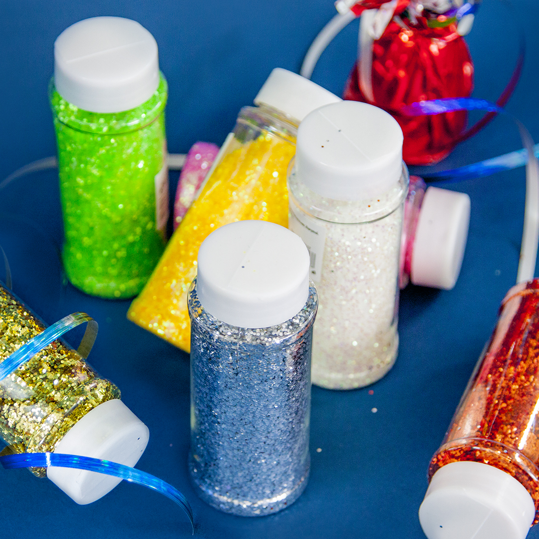 Конфетти фольга Шестиугольники, Зеленый, Перламутр, 0,1 см, 90 г.