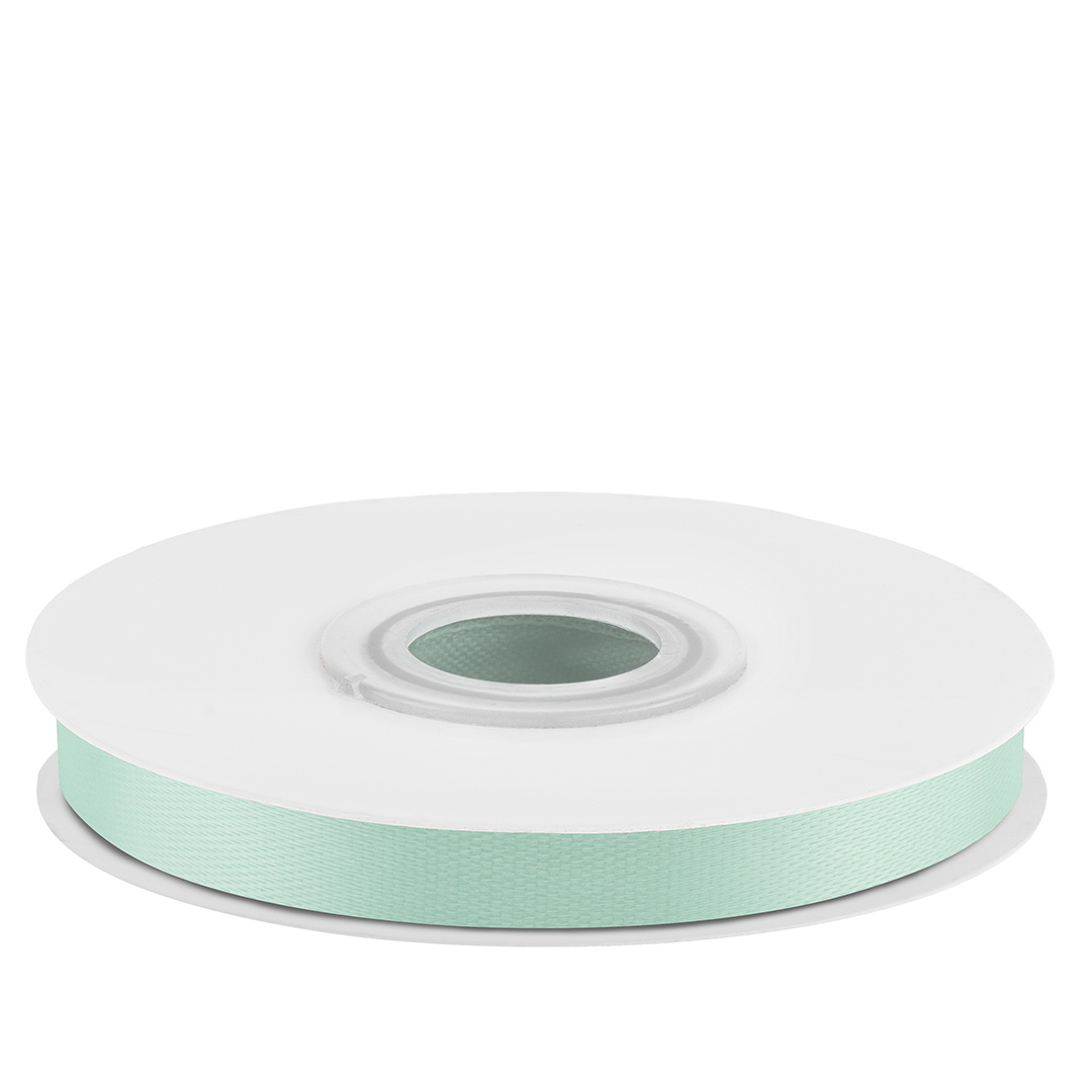 Лента атласная (0,7 см*22,85 м) Мятный, 1 шт.
