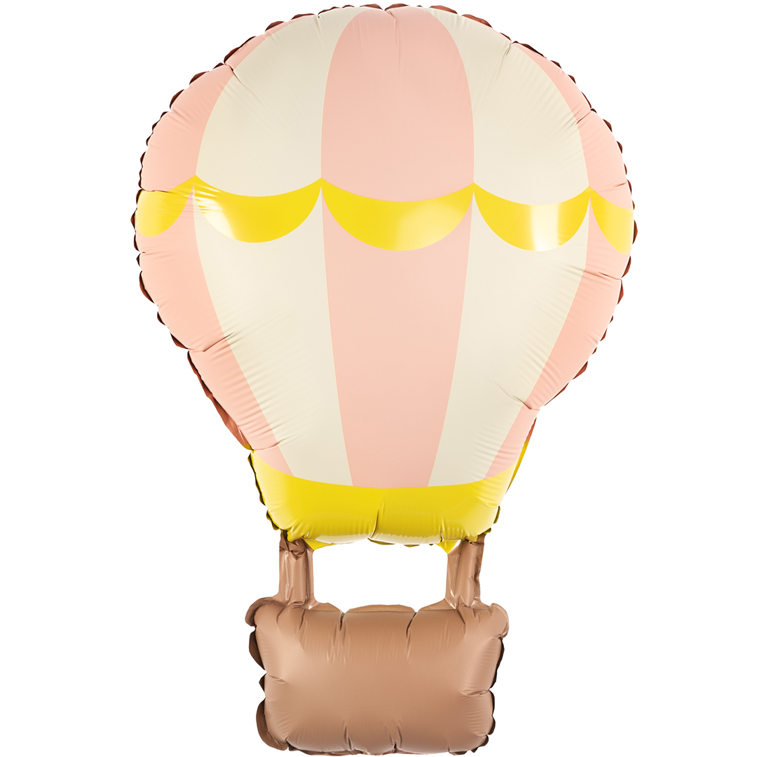 Шар (34''/86 см) Фигура, Воздушный шар, Розовый, Сатин, 1 шт.