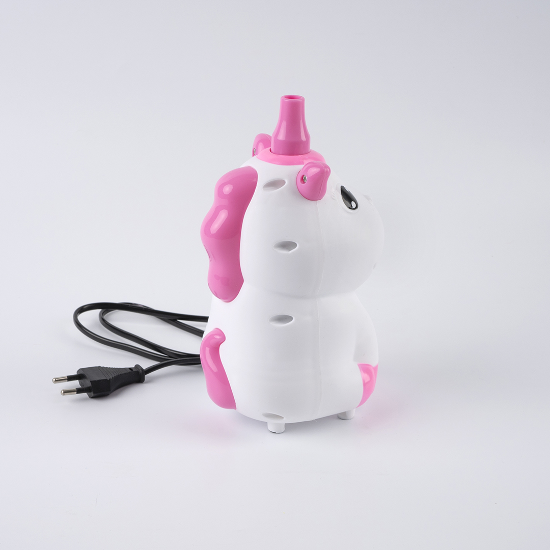 Компрессор, Единорог, Белый/Розовый, 300 ватт, 1 шт.