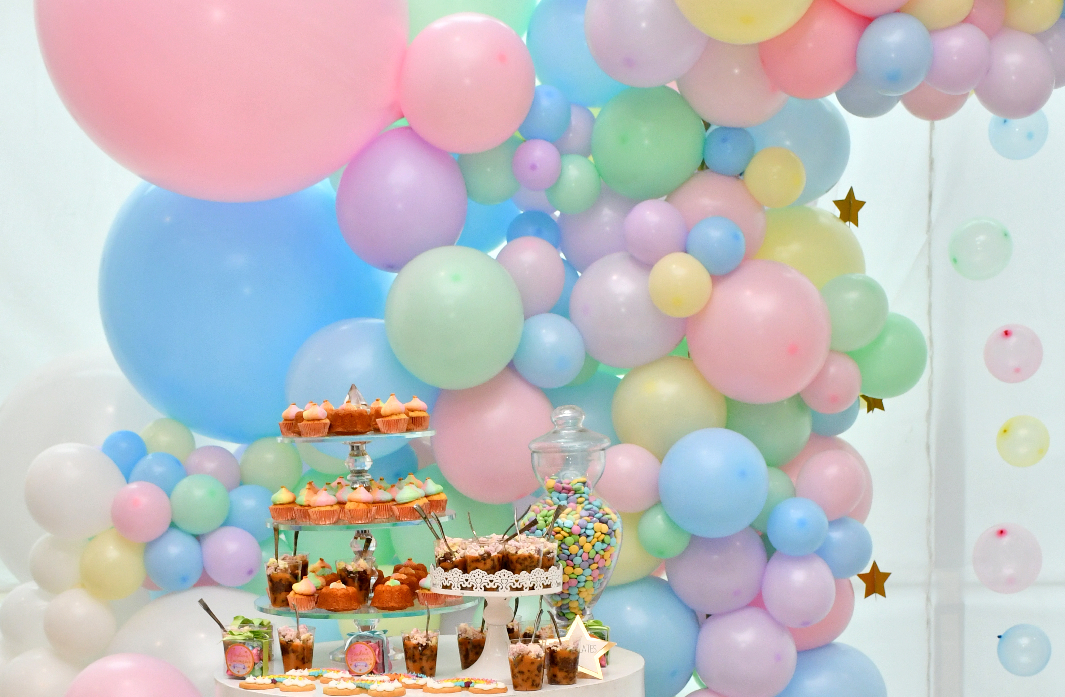 Шар (36''/91 см), Нежно-голубой (640), макарунс, 2 шт.