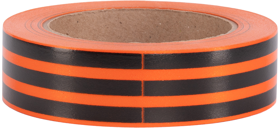 Лента (3 см*50 м) Георгиевская, 1 шт.