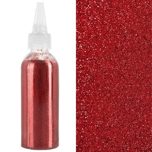 Глиттер Красный, 80 г.