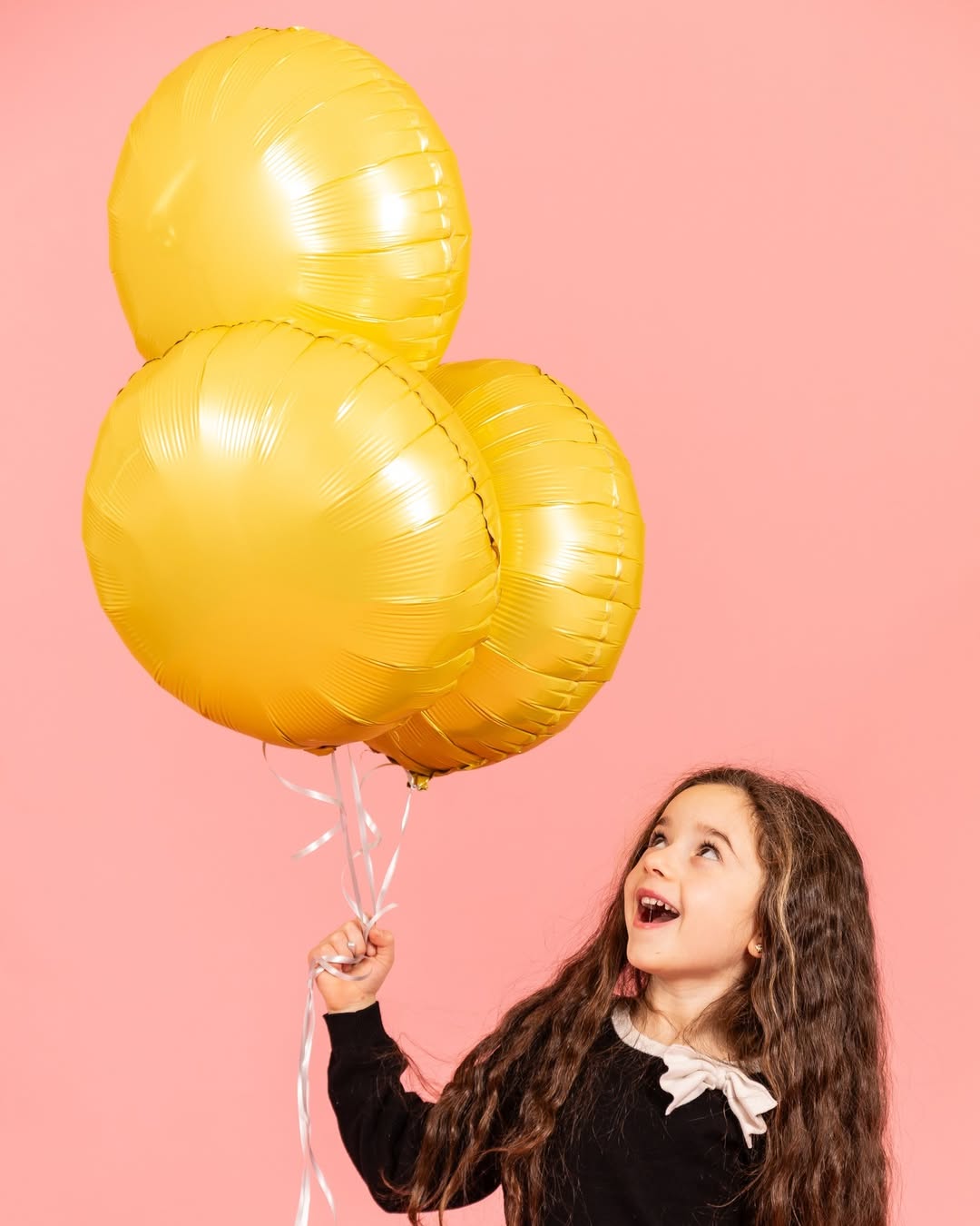 Шар (18''/46 см) Круг, Желтый банан, Сатин, 1 шт.