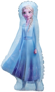 Шар (35''/89 см) Фигура, Холодное сердце, Эльза, 1 шт. в уп.