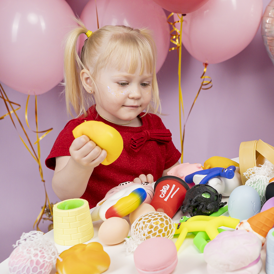 Игрушка - сквиш, Сыр, Желтый, 6*6 см, 1 шт. 