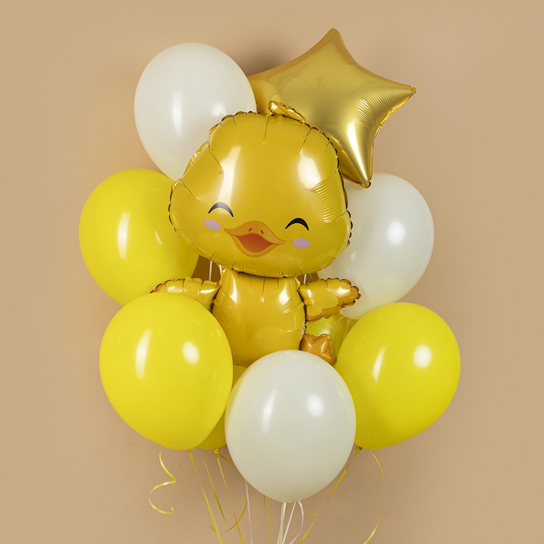 Шар (32''/81 см) Фигура, Маленький утенок, 1 шт.