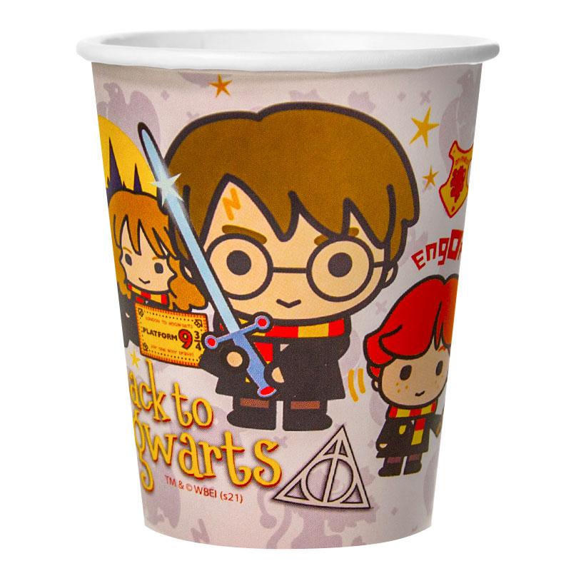 Стаканы (250 мл) Гарри Поттер, Чиби, 6 шт.
