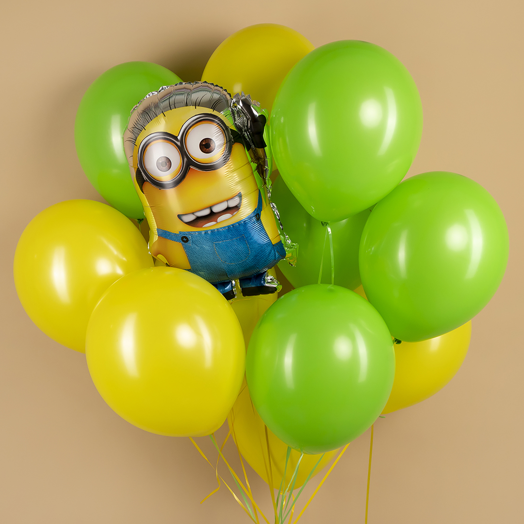 Шар (23''/58 см) Фигура, Банановые человечки, 1 шт. в уп.