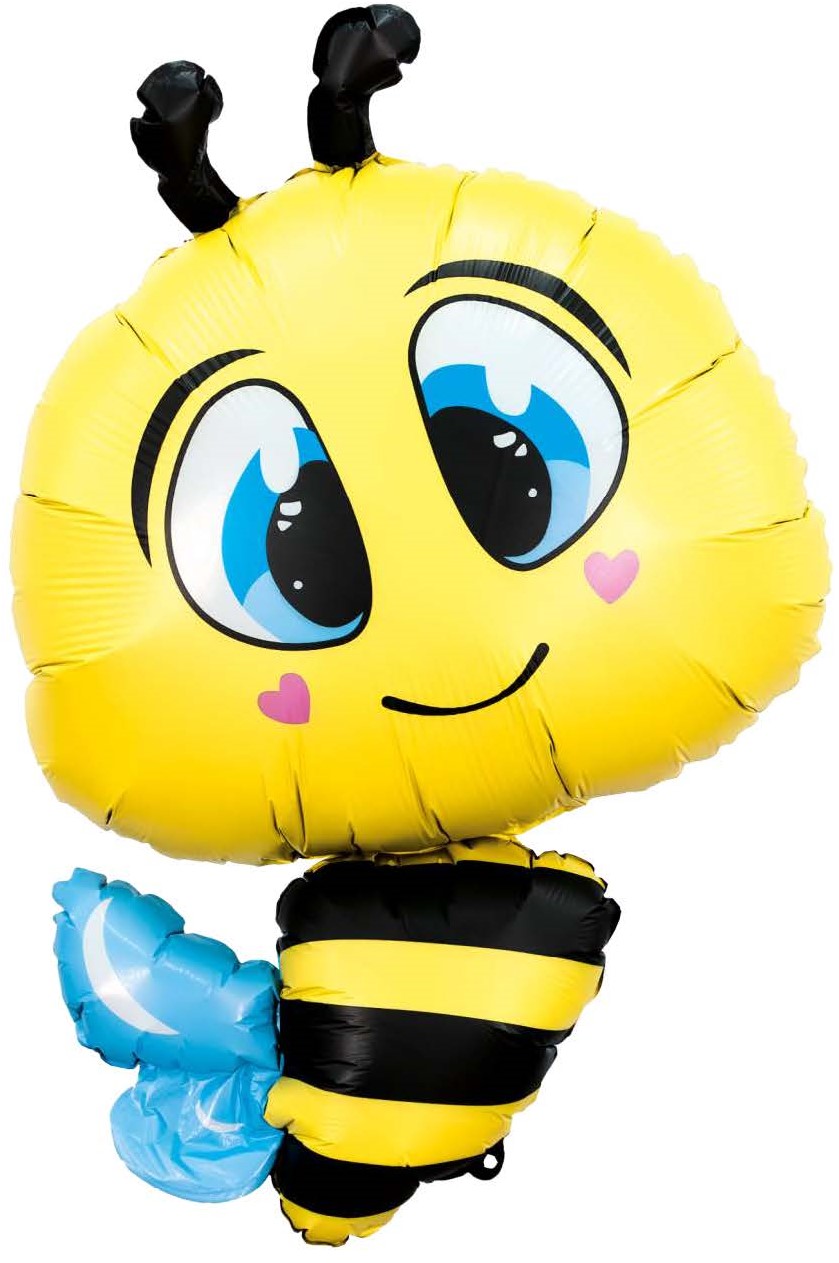 Шар (35''/89 см) Фигура, Пчелка, 1 шт. в уп.