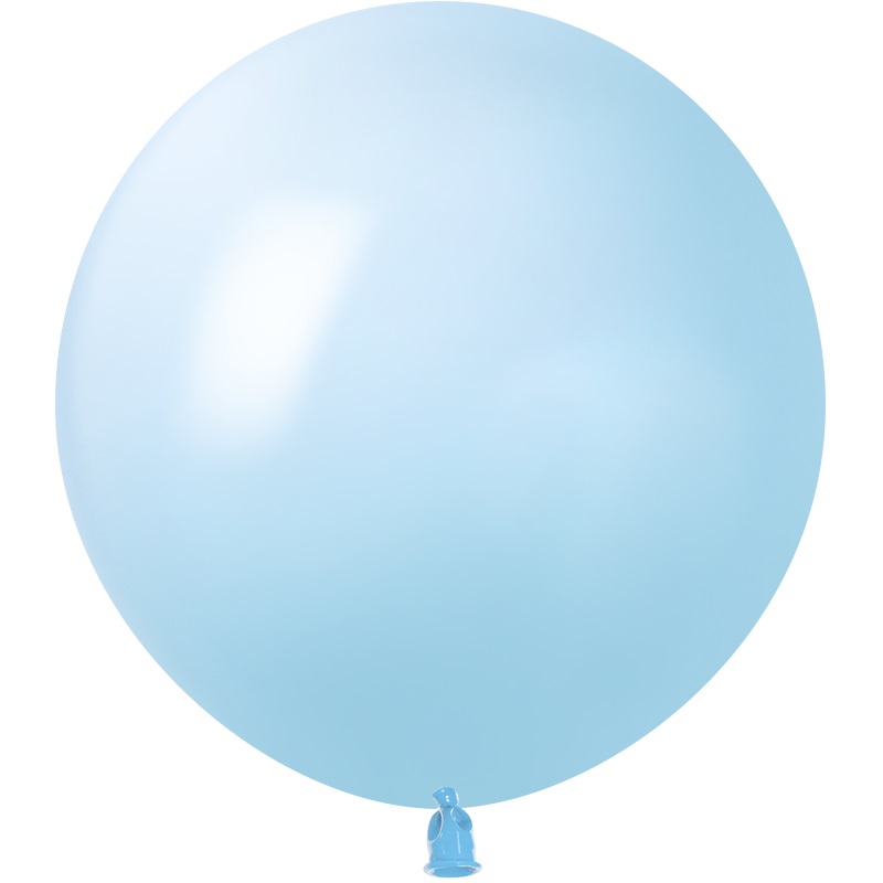 Шар (36''/91 см), Нежно-голубой, макарунс, 1 шт.