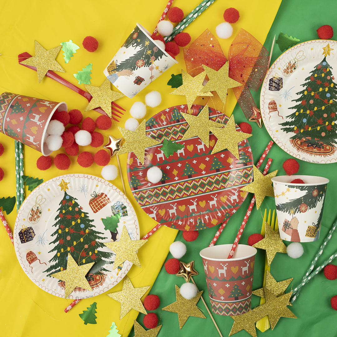 Тарелки (7''/18 см) Новогоднее настроение, 6 шт.