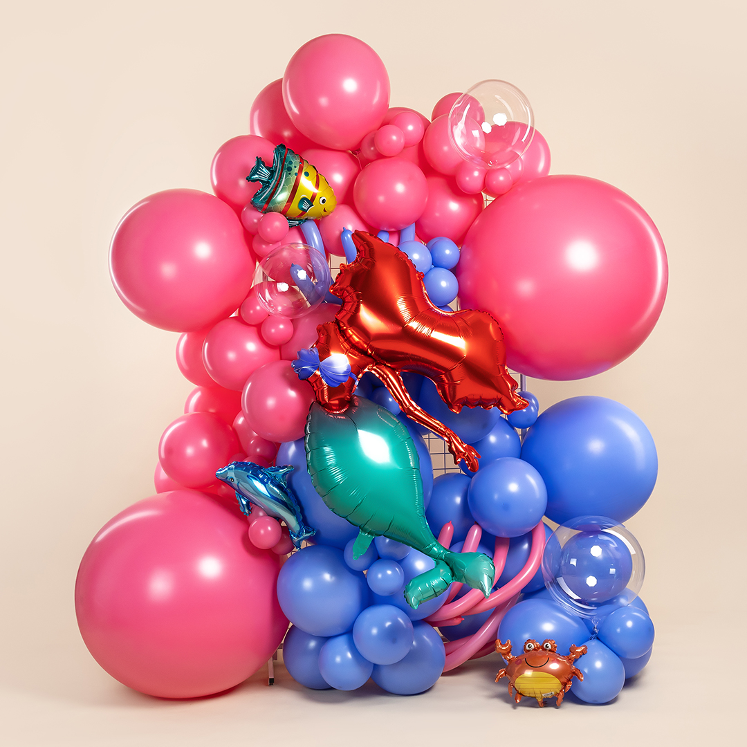 Шар (50''/127 см) Фигура, Русалочка, 1 шт.