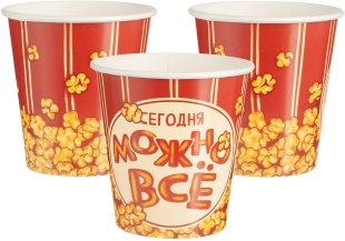 Стаканы (250 мл) Фастфуд, 6 шт.