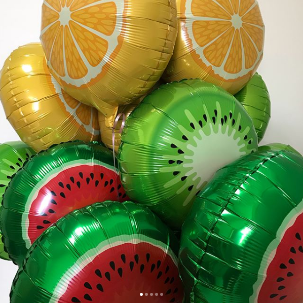 Шар (18''/46 см) Круг, Киви, Зеленый, 1 шт.