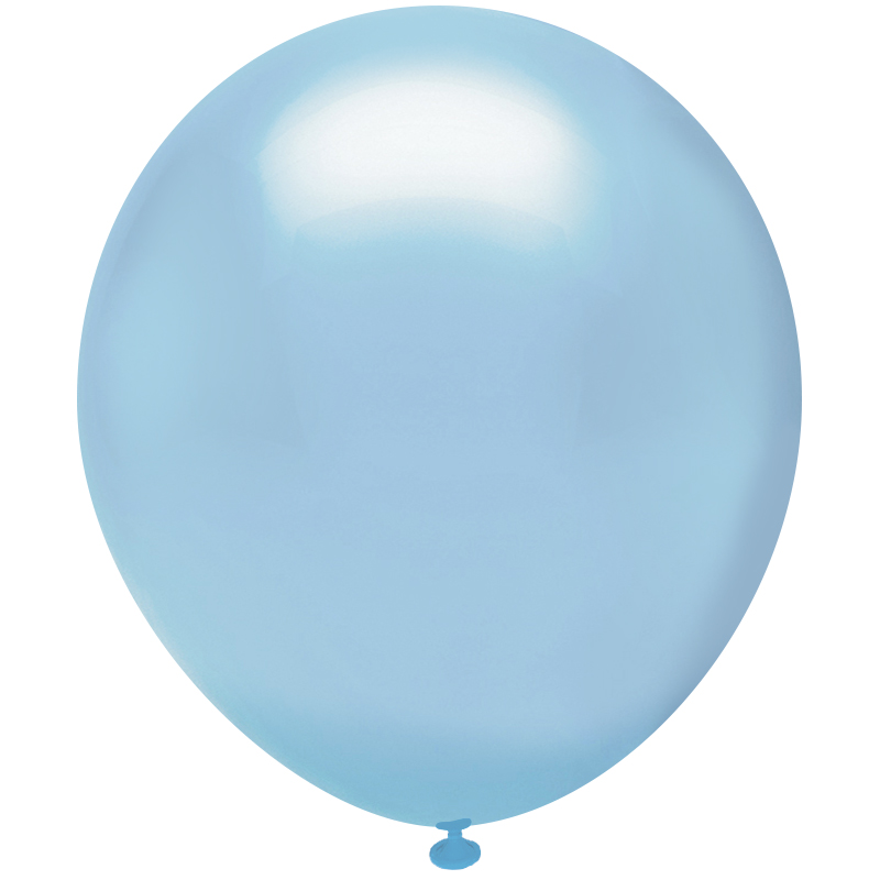 Шар (18''/46 см), Голубой (805), пастель, 25 шт.