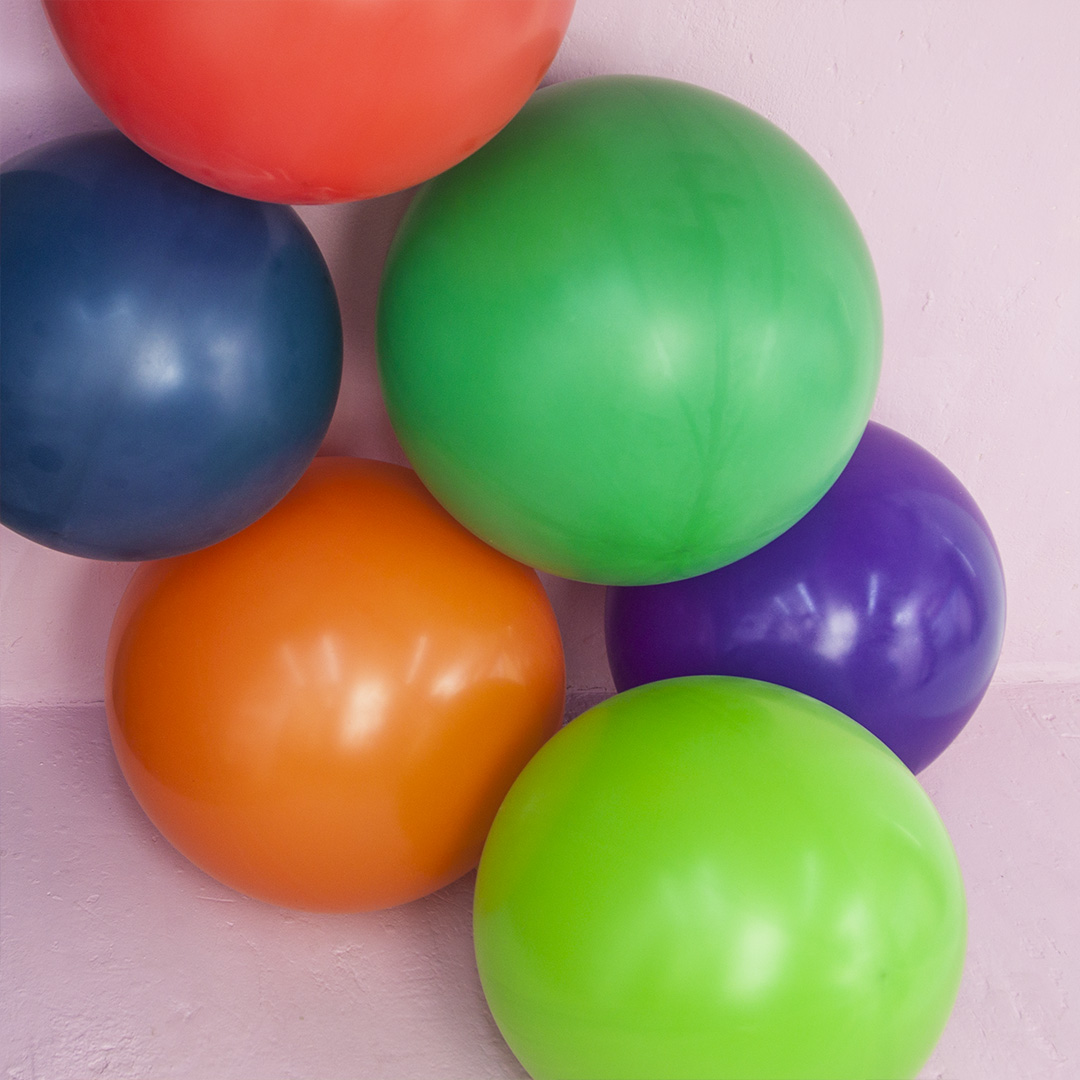 Шар (32''/81 см), Оранжевый (220), пастель, 1 шт.