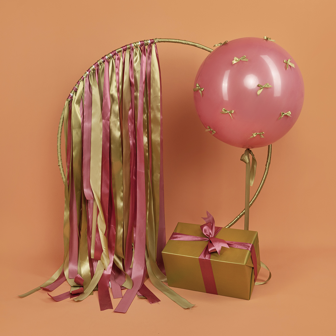 Лента атласная (3,8 см*22,85 м) Авокадо, 1 шт.