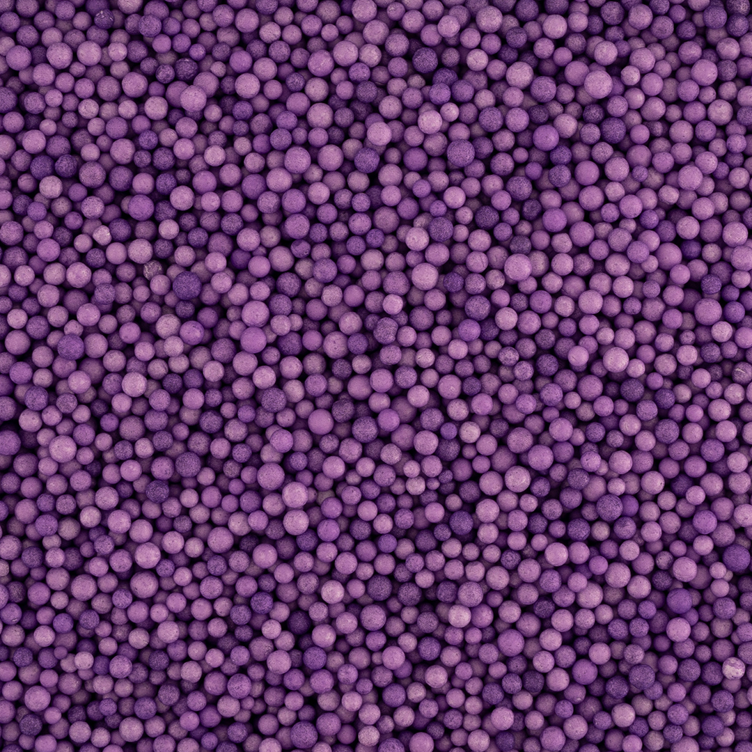 Шарики пенопласт, Фиолетовый, 2-4 мм, 10 гр.