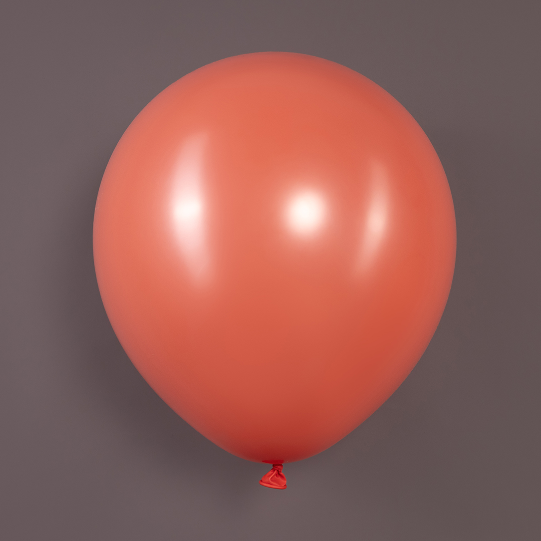 Шар (18''/46 см), Коралл, пастель ретро, 10 шт.