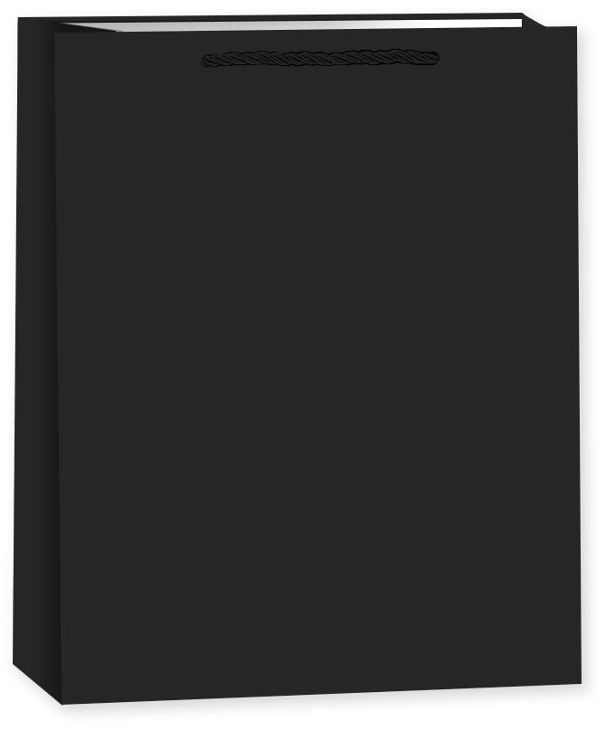 Пакет подарочный, 210гр, Классика, Черный, 70*50*20 см, 1 шт.