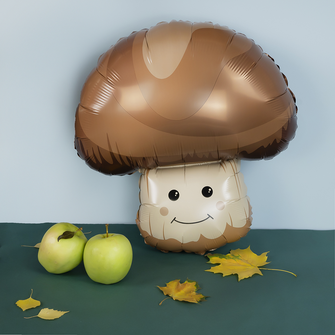 Шар (23''/58 см) Фигура, Гриб Боровик, 1 шт.