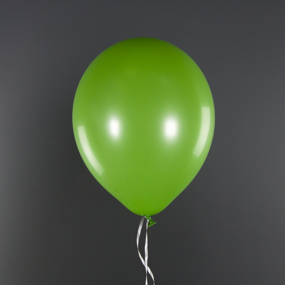 Шар (12''/30 см), Лайм, пастель, 100 шт.