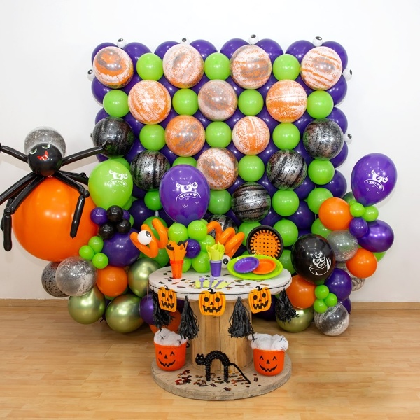 Шар (2''/5 см) ШДМ, Черный (080), пастель, 100 шт.