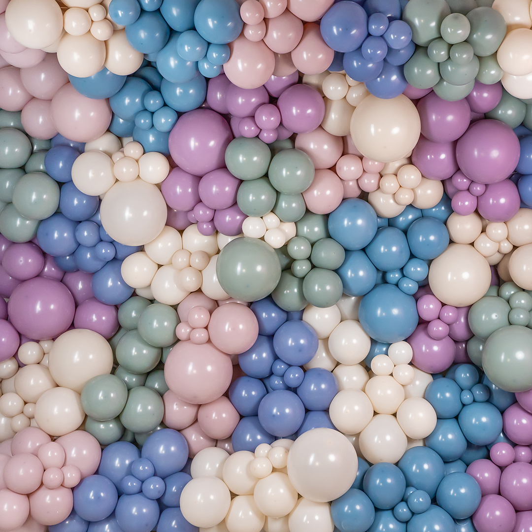 Шар (12''/30 см), Пыльная роза, пастель ретро, 100 шт.