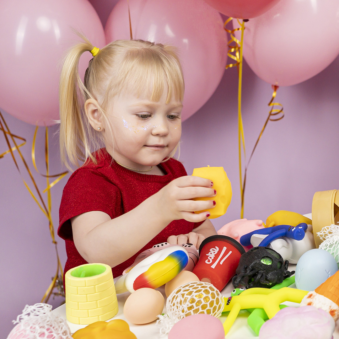 Игрушка - сквиш, Сыр, Желтый, 6*6 см, 1 шт. 