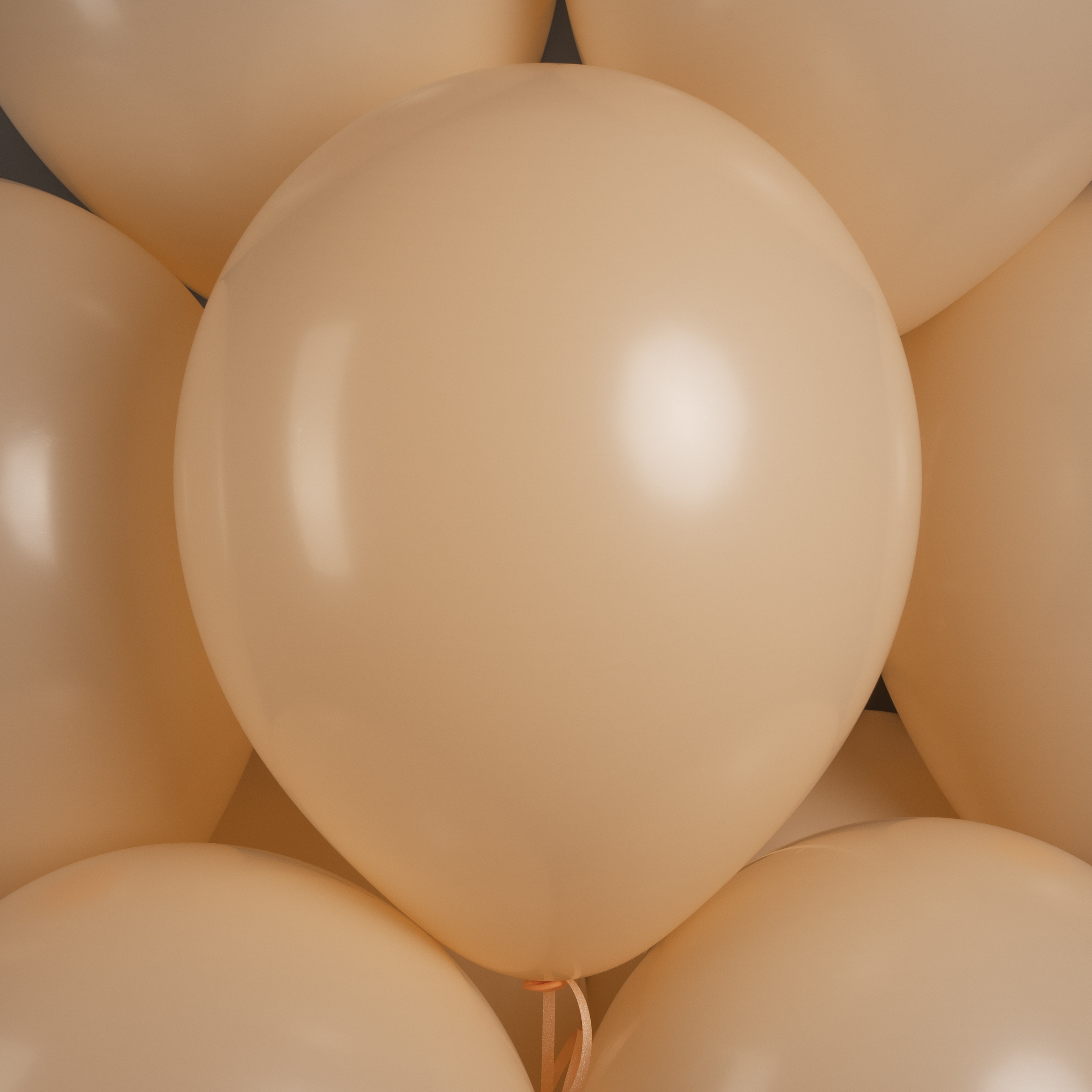 Шар (12''/30 см), Персик Малибу (660), макарунс, 12 шт.