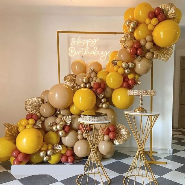 Шар (24''/61 см), Кофе Латте (073), пастель, 3 шт.