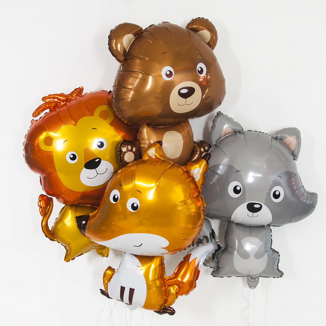 Шар (32''/81 см) Фигура, Львенок, 1 шт.