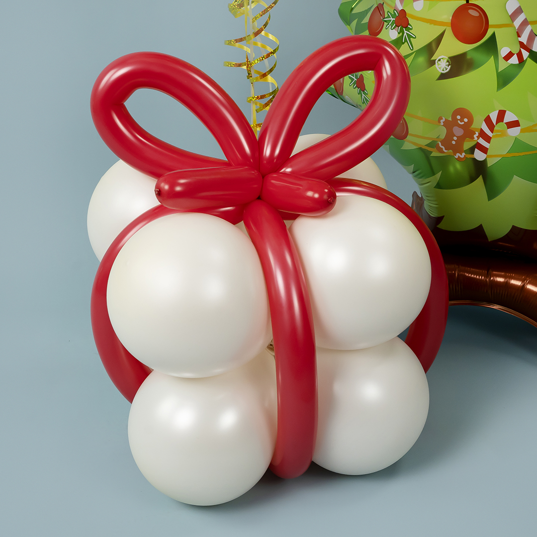 Шар (10''/25 см), Белый (005), пастель, 100 шт.