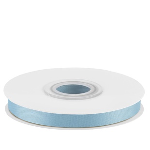 Лента атласная (0,7 см*22,85 м) Голубой, 1 шт.