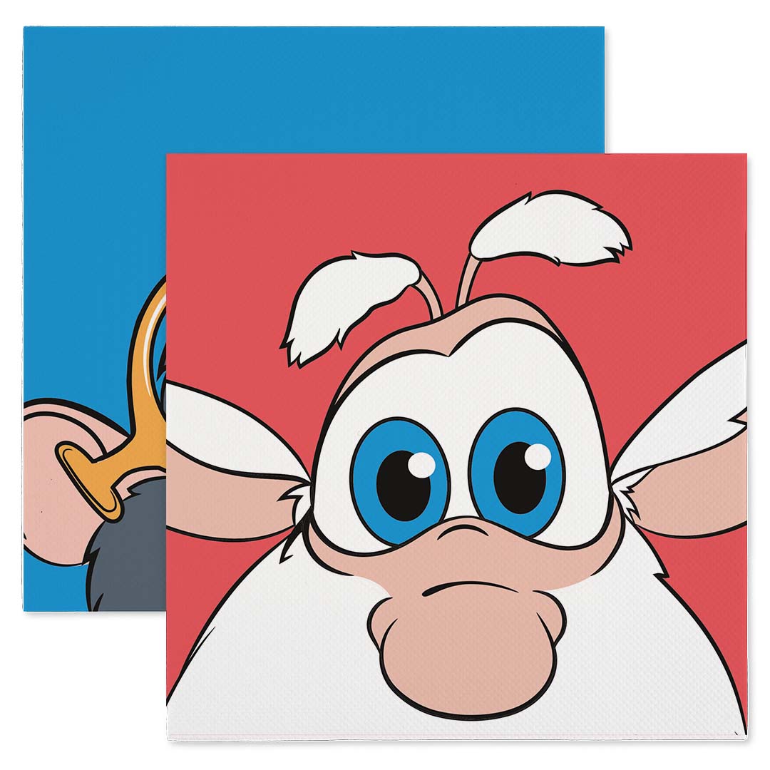 Сервировочные салфетки, Супер Буба, 33*33 см, 20 шт.