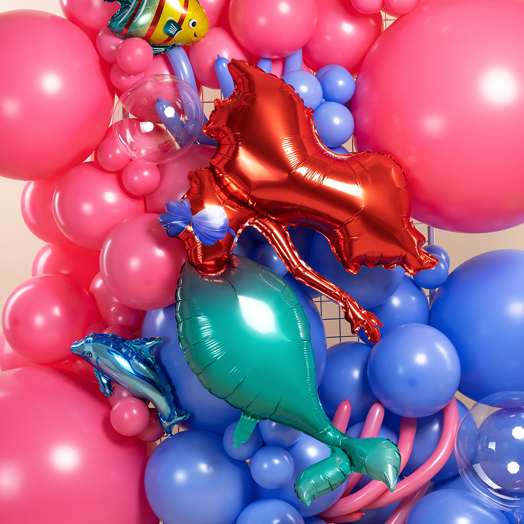 Шар (50''/127 см) Фигура, Русалочка, 1 шт.