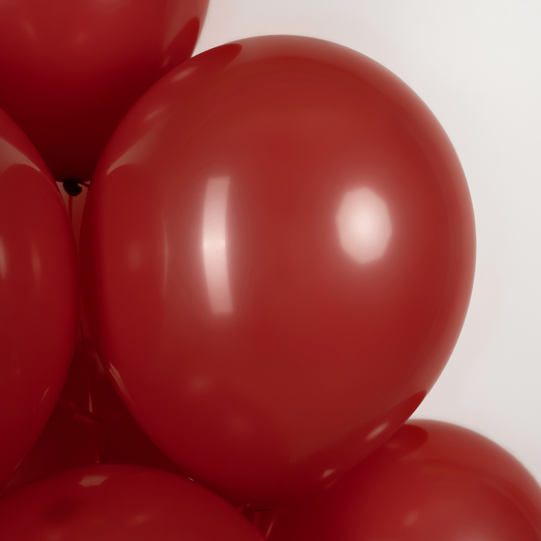 Шар (12''/30 см), Королевский красный (016), пастель, 50 шт.