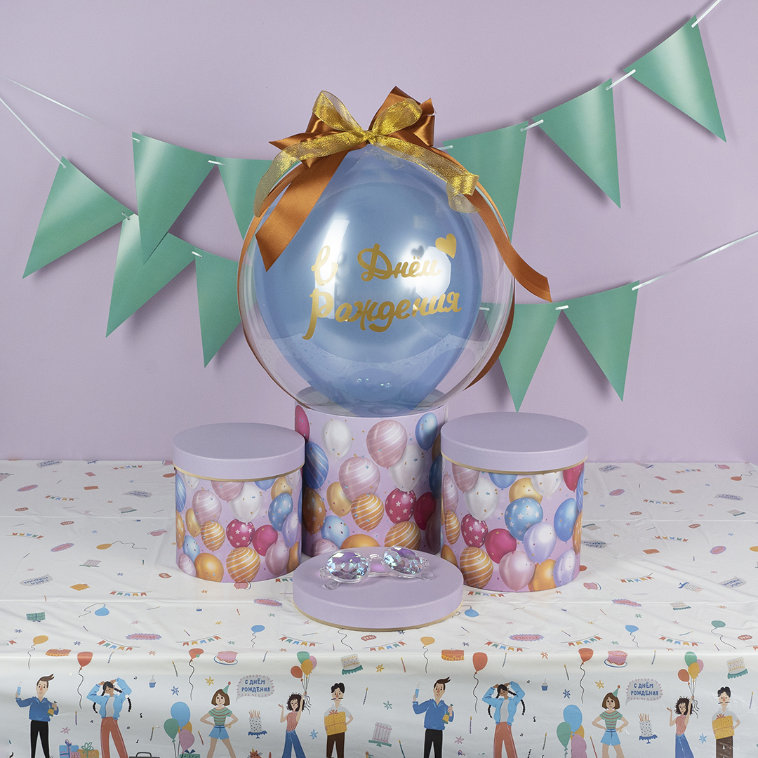 Гирлянда Флажки, Тиффани, 13*19 см*10 шт, 1 упак.