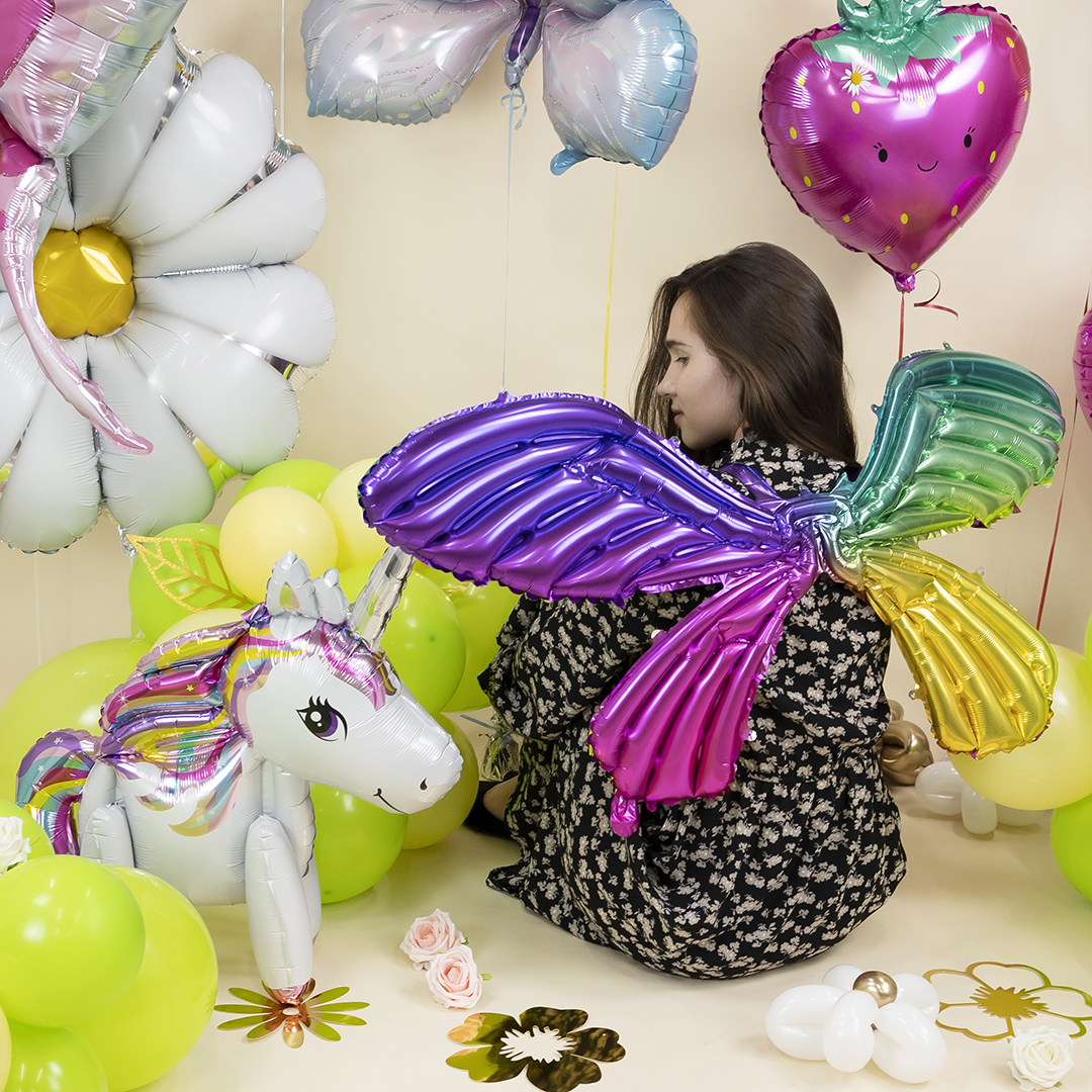 Шар (24''/61 см) Фигура, Клубника, Розовый, 1 шт.