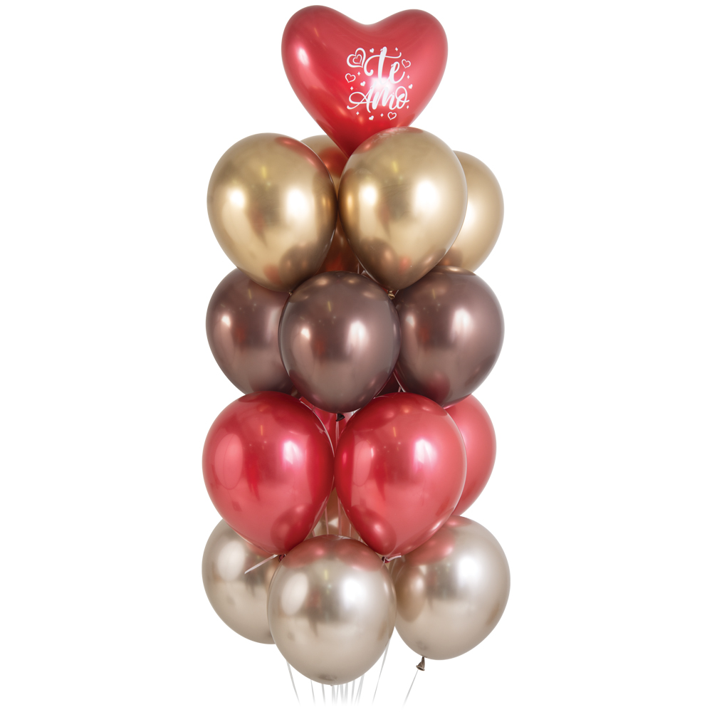 Шар (12''/30 см), Красный (015), пастель, 12 шт. Шар (12''/30 см), Красный (015), пастель, 12 шт.