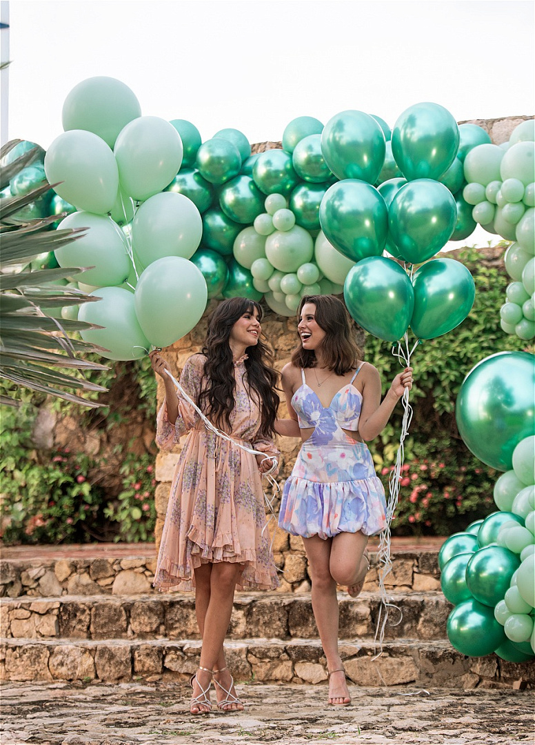 Шар (12''/30 см), Зеленый чай (126), пастель ретро, 50 шт.