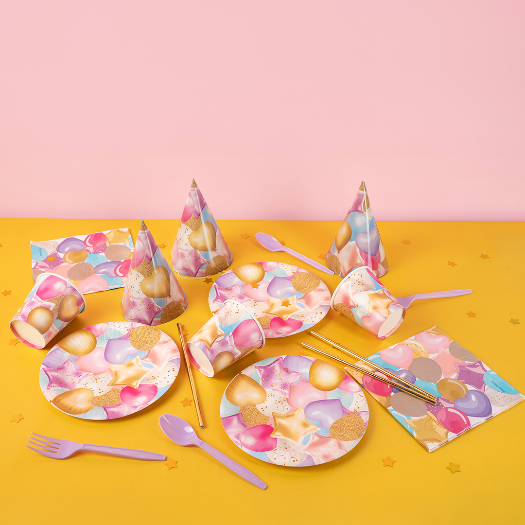 Сервировочные салфетки, Праздничные шарики, 33*33 см, 20 шт.