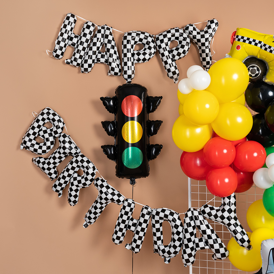 Шар (32''/81 см) Фигура, Светофор, 1 шт. в уп.